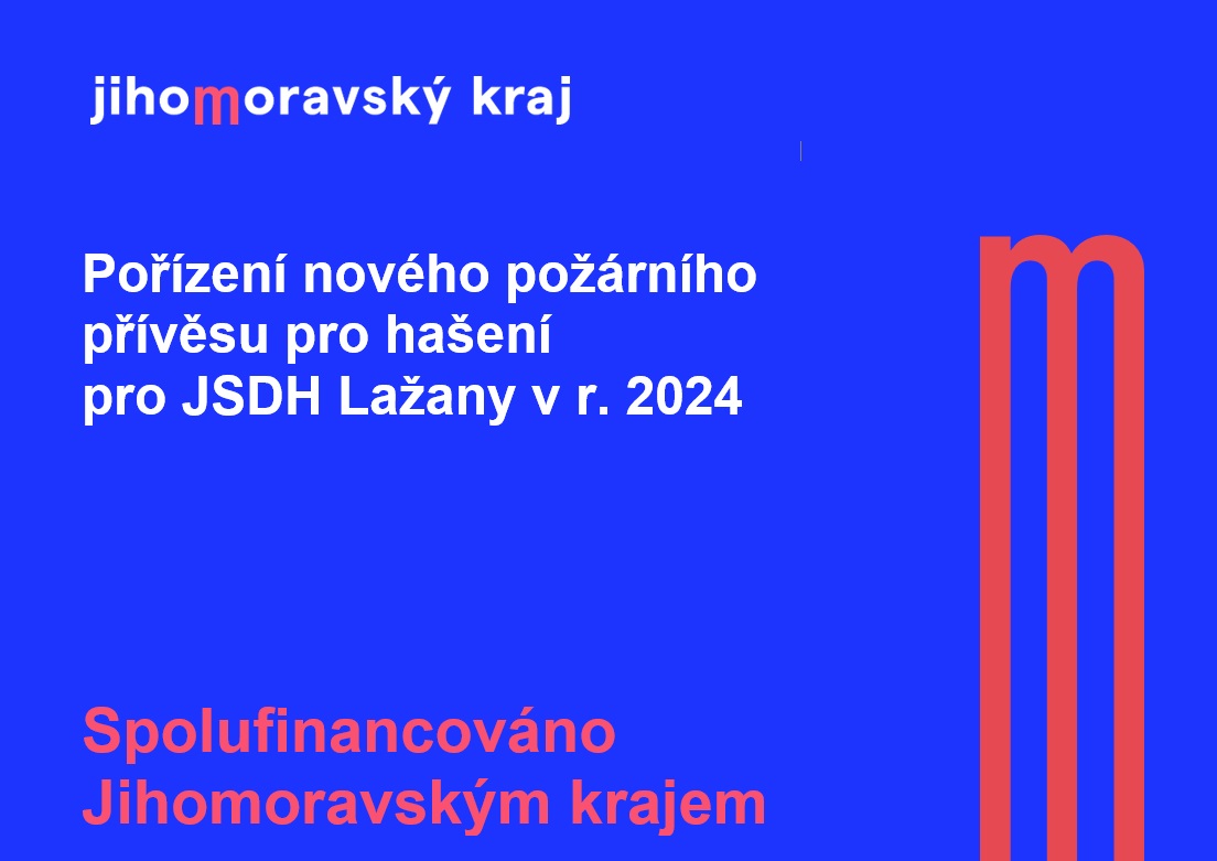 Náhledový obrázek článku: Dotace z rozpočtu Jihomoravského kraje a Ministerstva vnitra GŘ HZS ČR – vozík pro JSDH