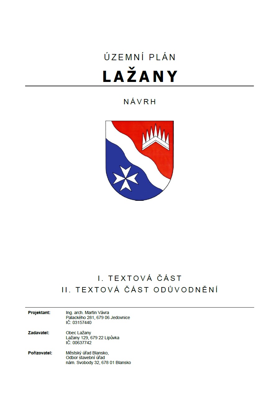 ÚP Lažany- Textová-část a odůvodnění