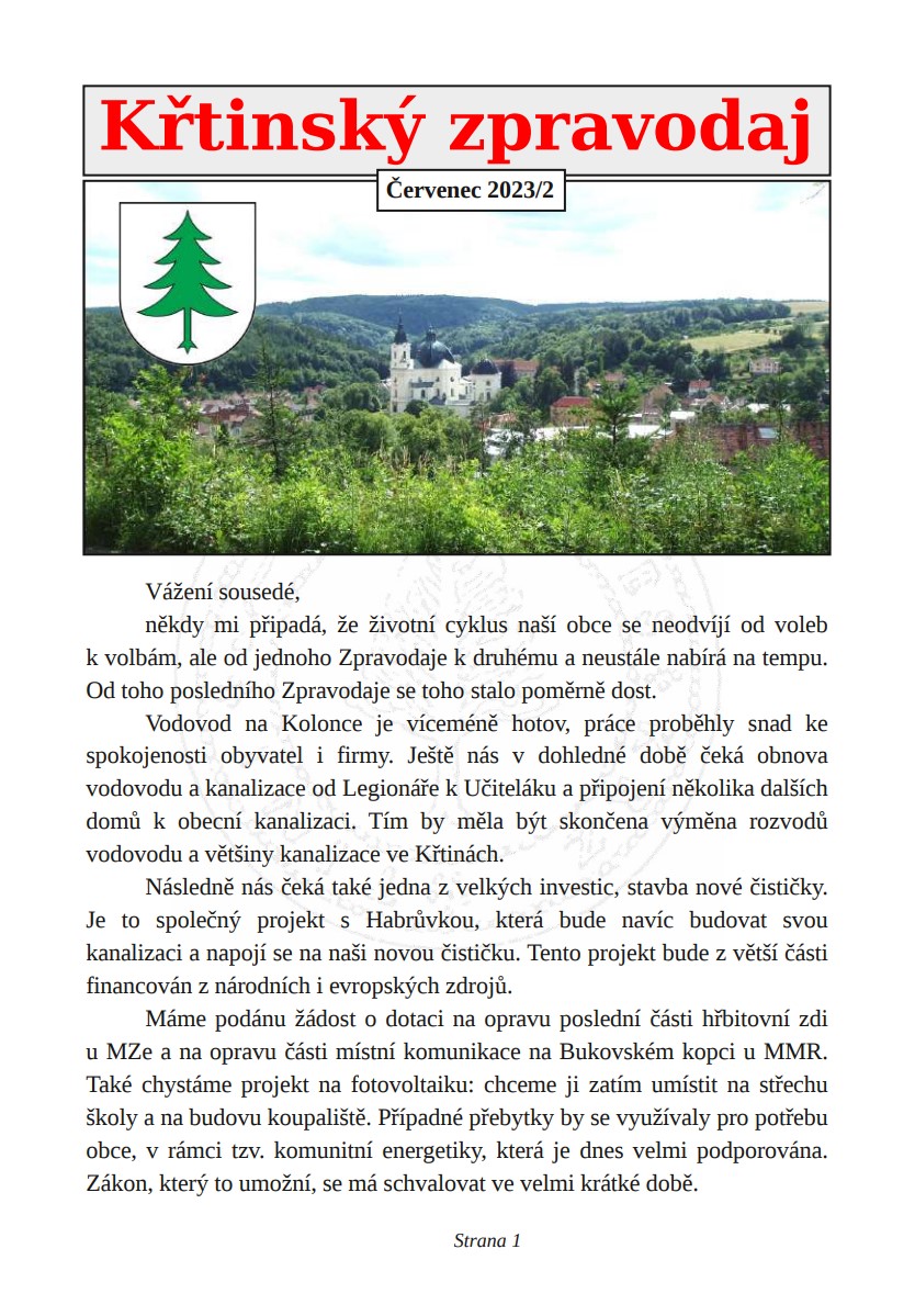 Křtinský zpravozdaj