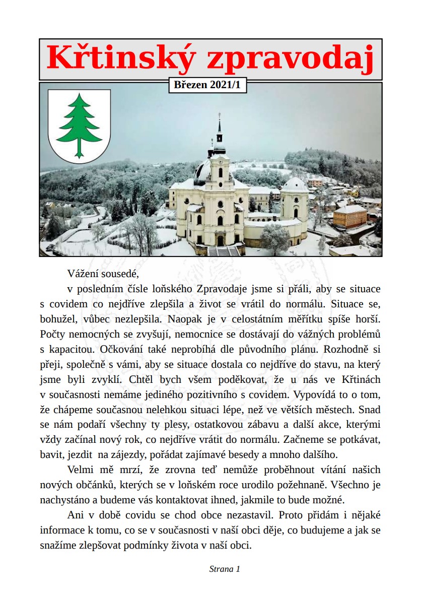 Křtinský zpravodaj