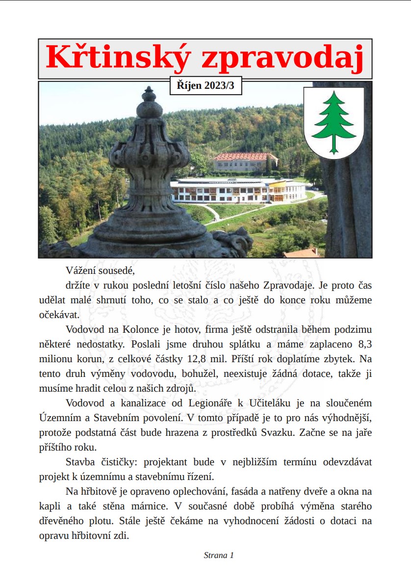 Křtinský Zpravodaj