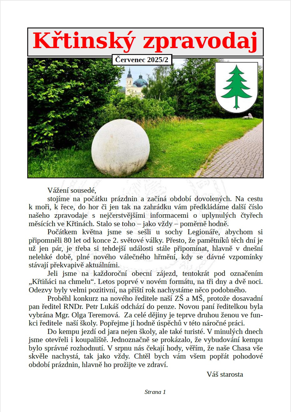 Křtinský zpravozdaj