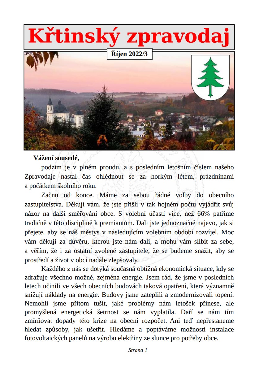 Křtinský Zpravodaj