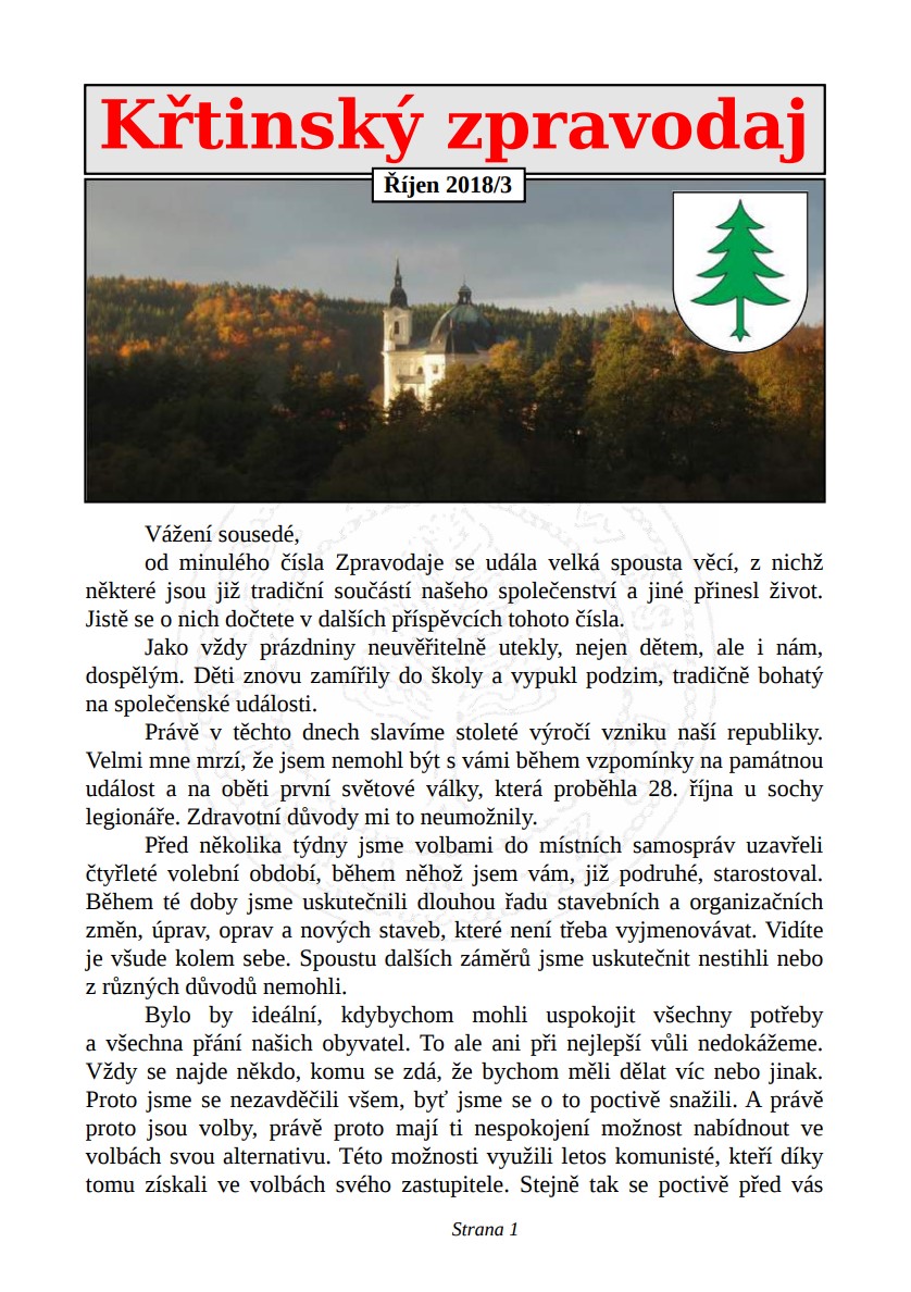 Křtinský Zpravodaj