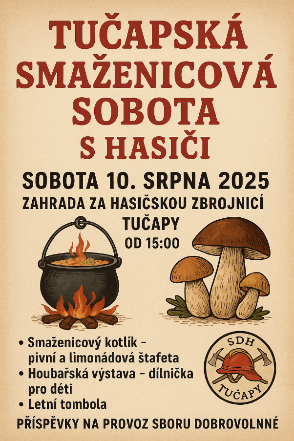 Tučapská smaženicová sobota s hasiči