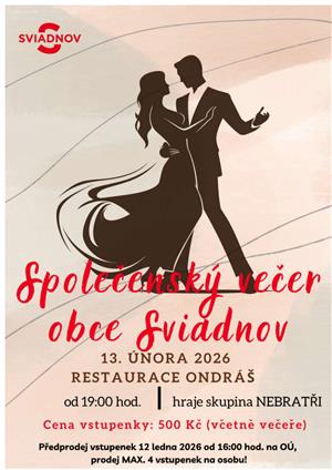 Společenský večer obce