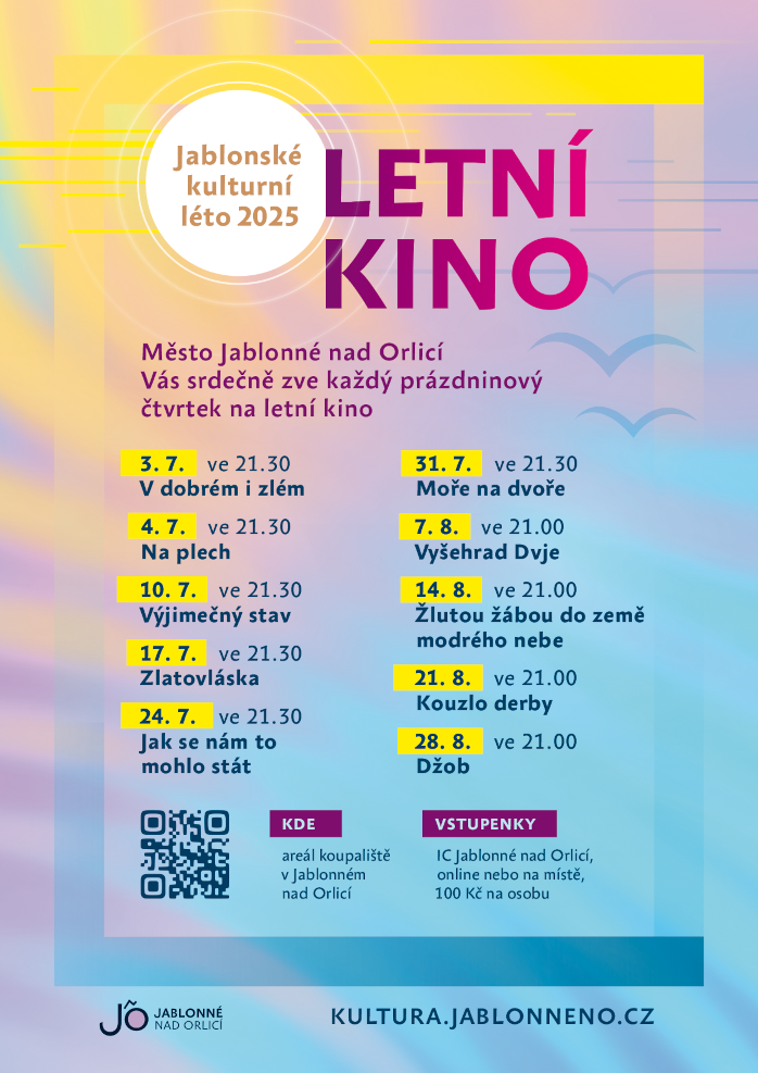 Náhledový obrázek článku: Letní kino – filmové promítání pod širým nebem