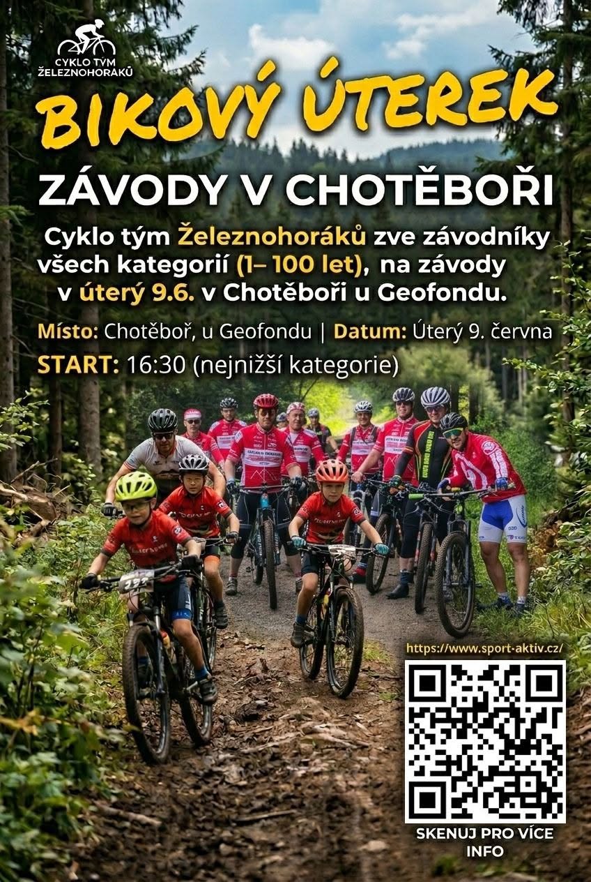 Náhledový obrázek článku: Bikový úterek – závody v Chotěboři