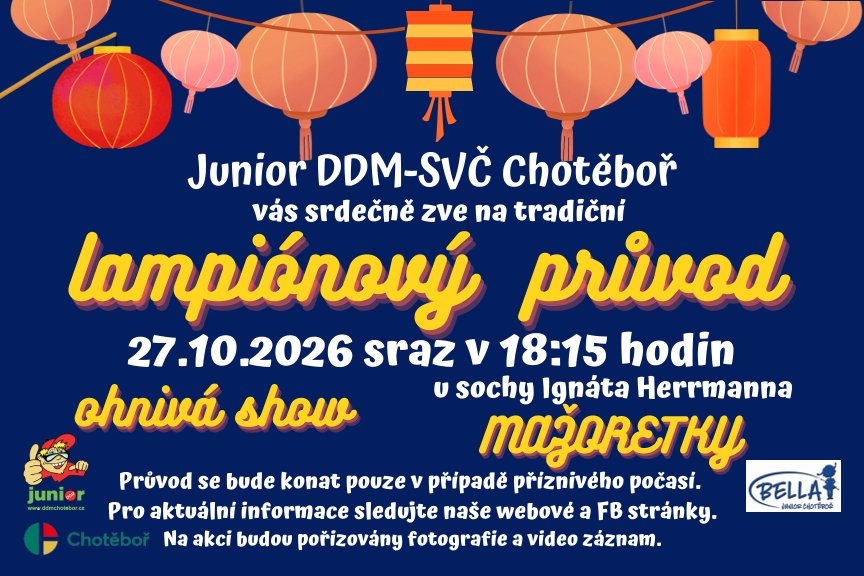 Náhledový obrázek článku: Lampionový průvod Chotěboří