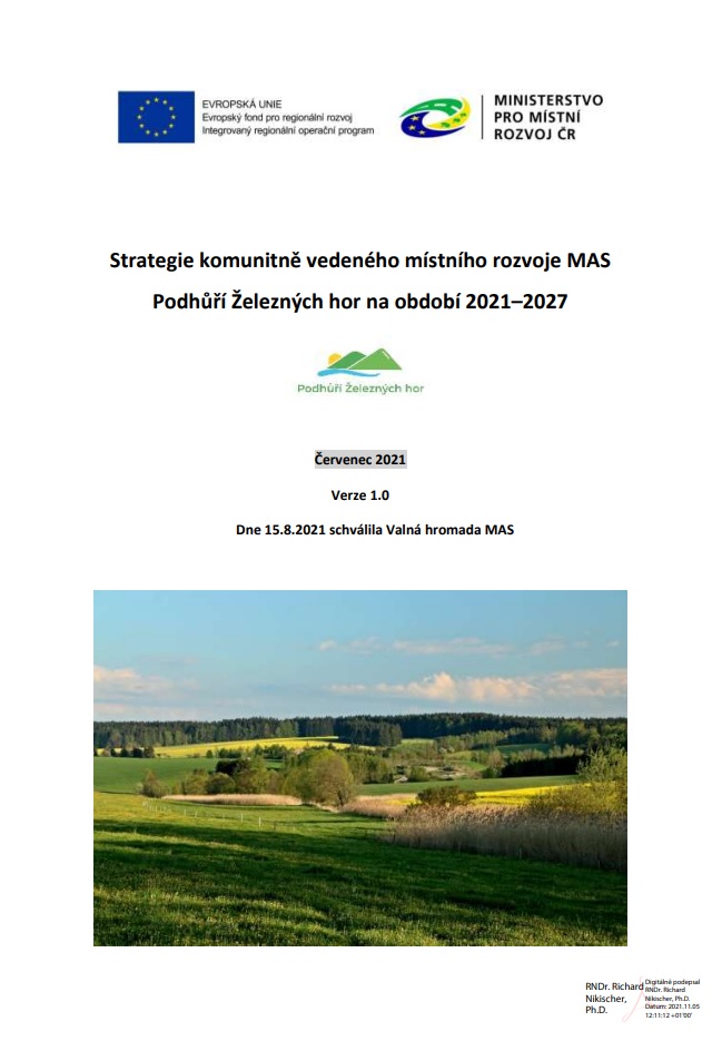 Koncepční část strategie