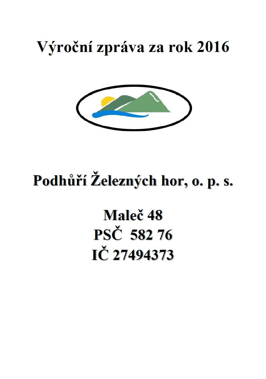 Výroční zpráva 2016