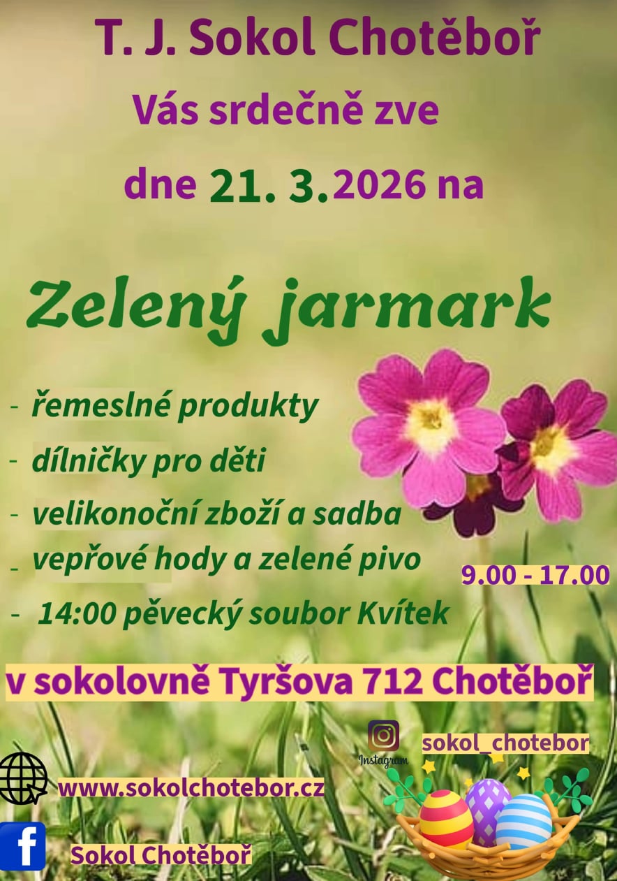 Zelený jarmark v Chotěboři