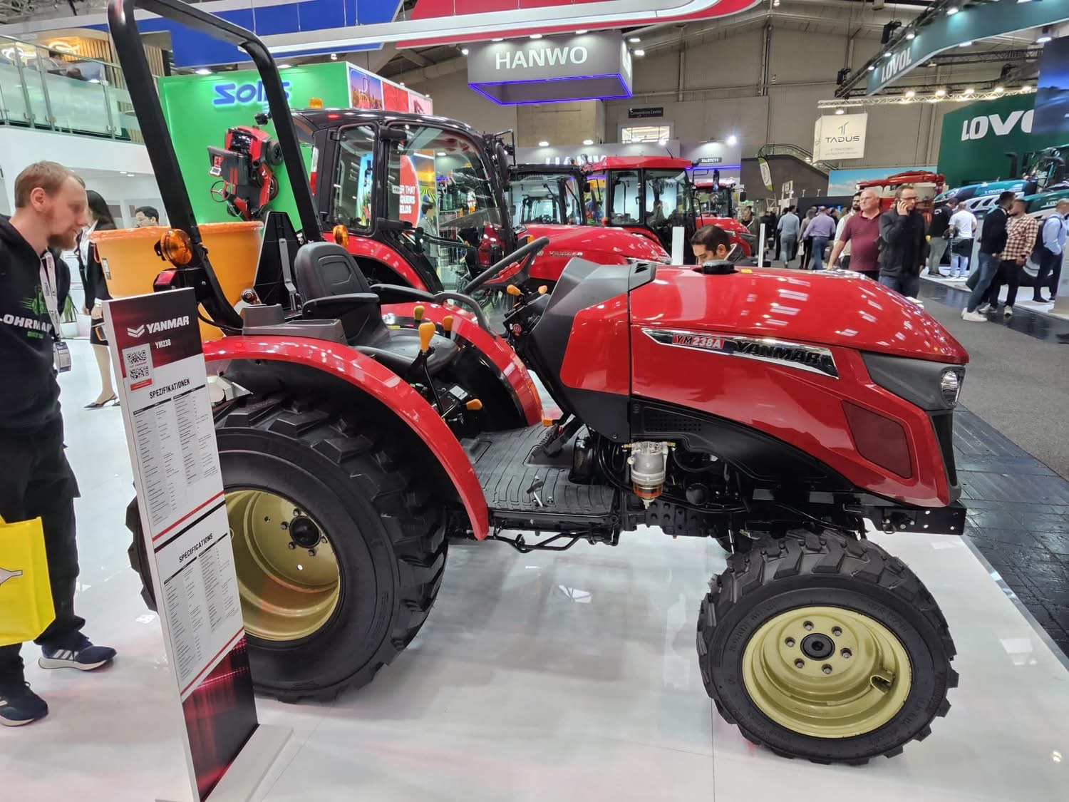 Náhledový obrázek článku: Japonský spolehlivý mechanický traktor YANMAR YM 225 - záruka 5 let