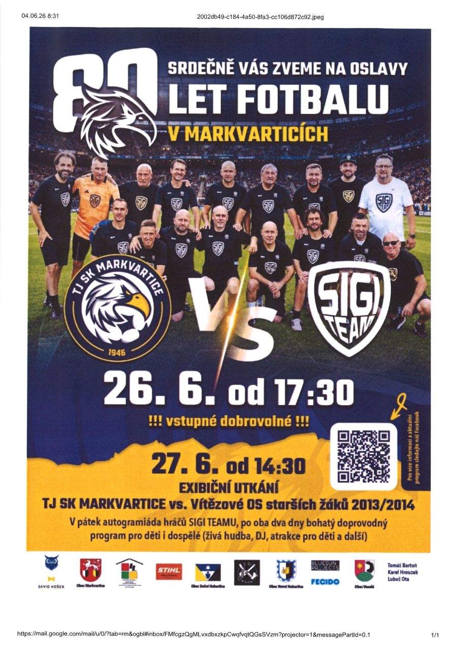 80 let fotbalu