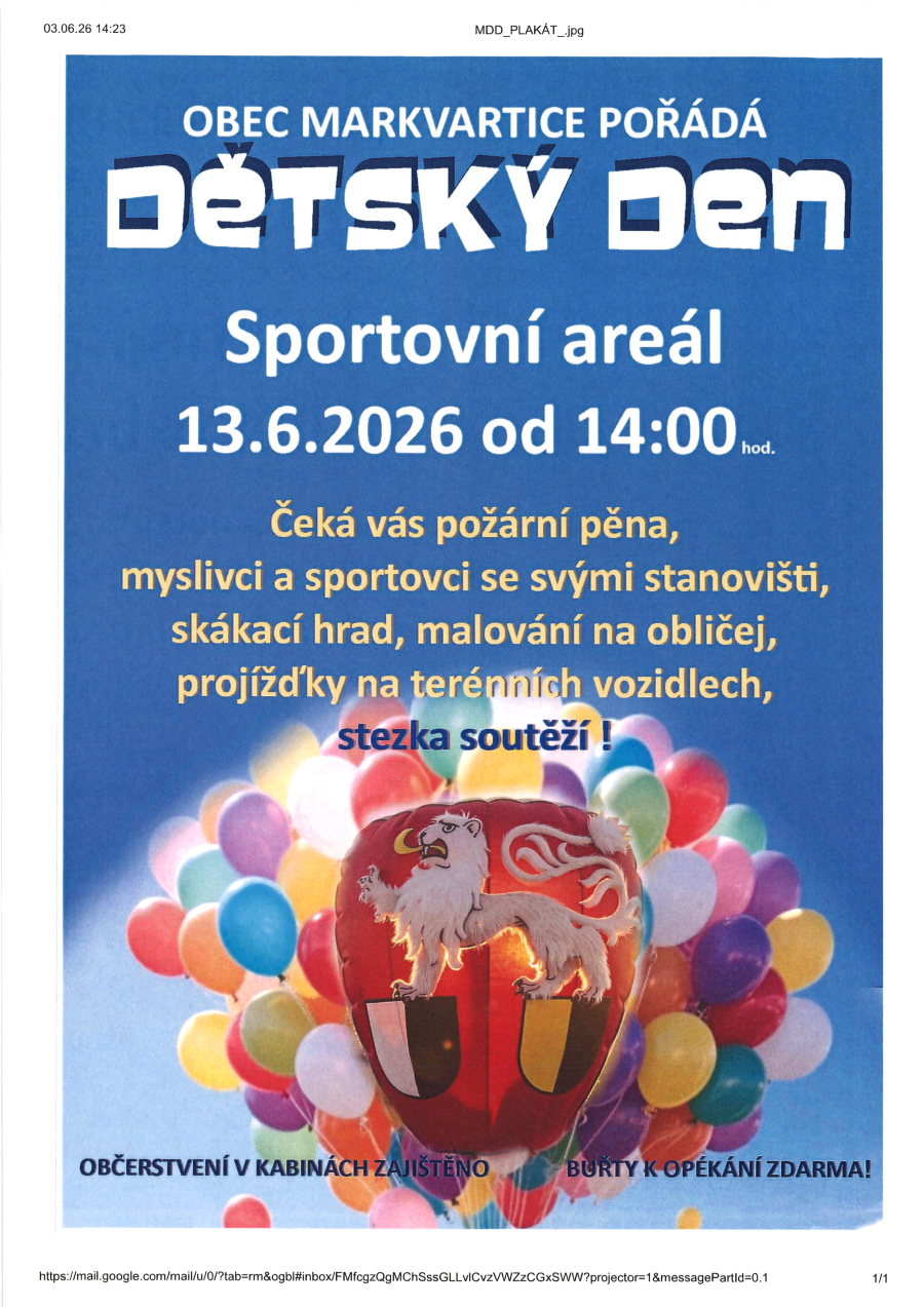 Dětský den v Markvarticích