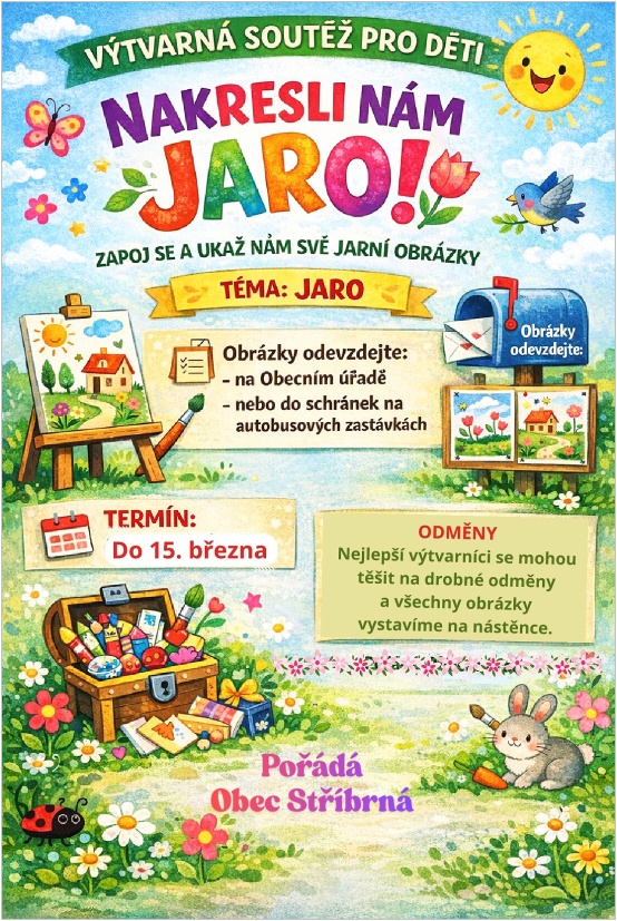 Náhledový obrázek článku: Nakresli nám jaro!