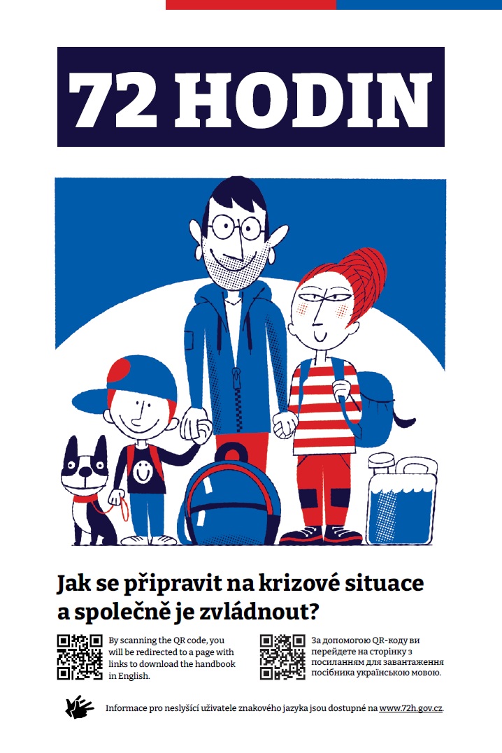 72 hodin - Jak se připravit na krizové situace a společně je zvládnout