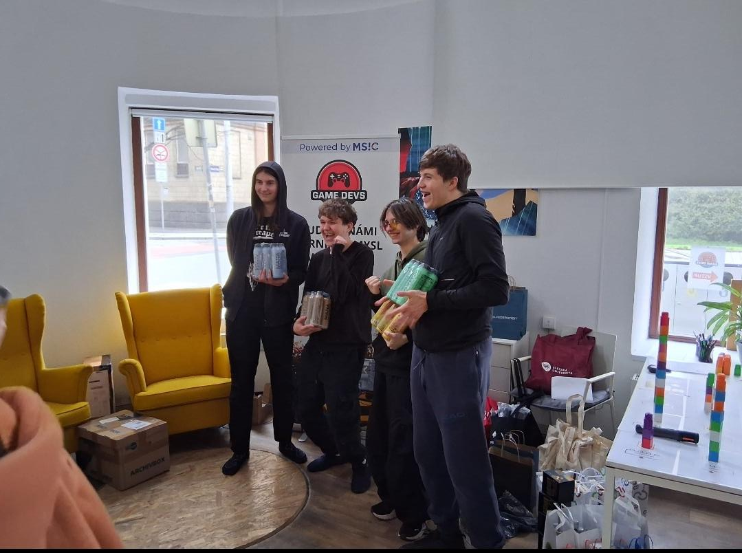 Náhledový obrázek článku: Naši žáci ovládli Game Jam Ostrava 2026