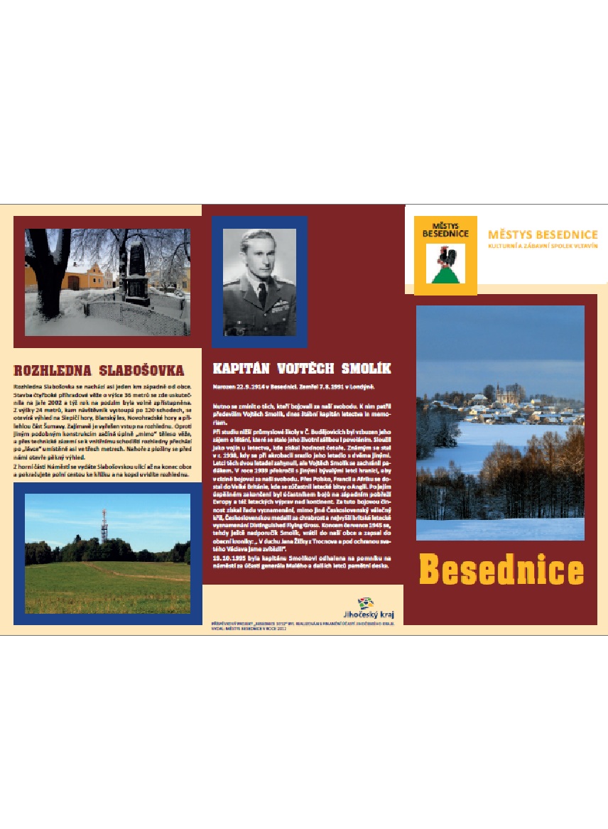 Leták Besednice