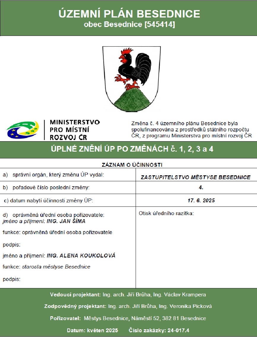 Územní plán Besednice