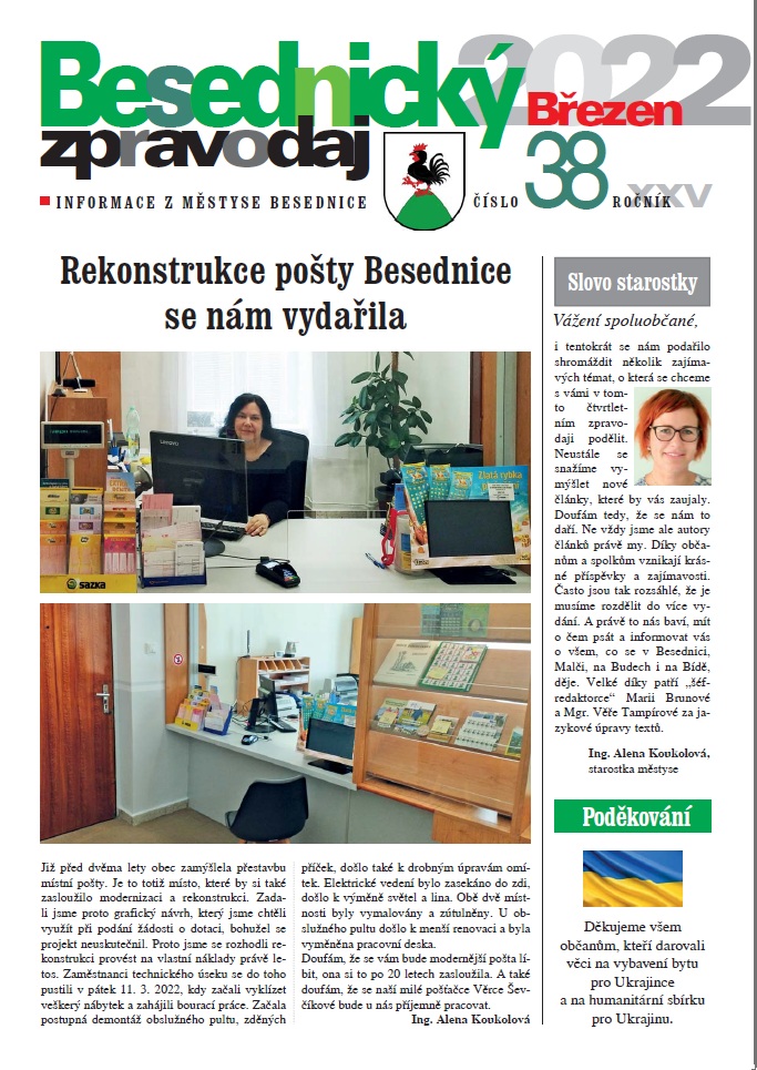 číslo 38 - březen 2022