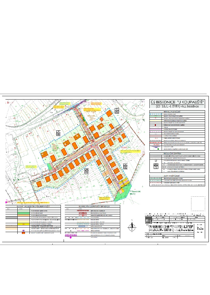 ÚS Besednice - U Koupaliště SO.13 I. etapa (Hlavní výkres)