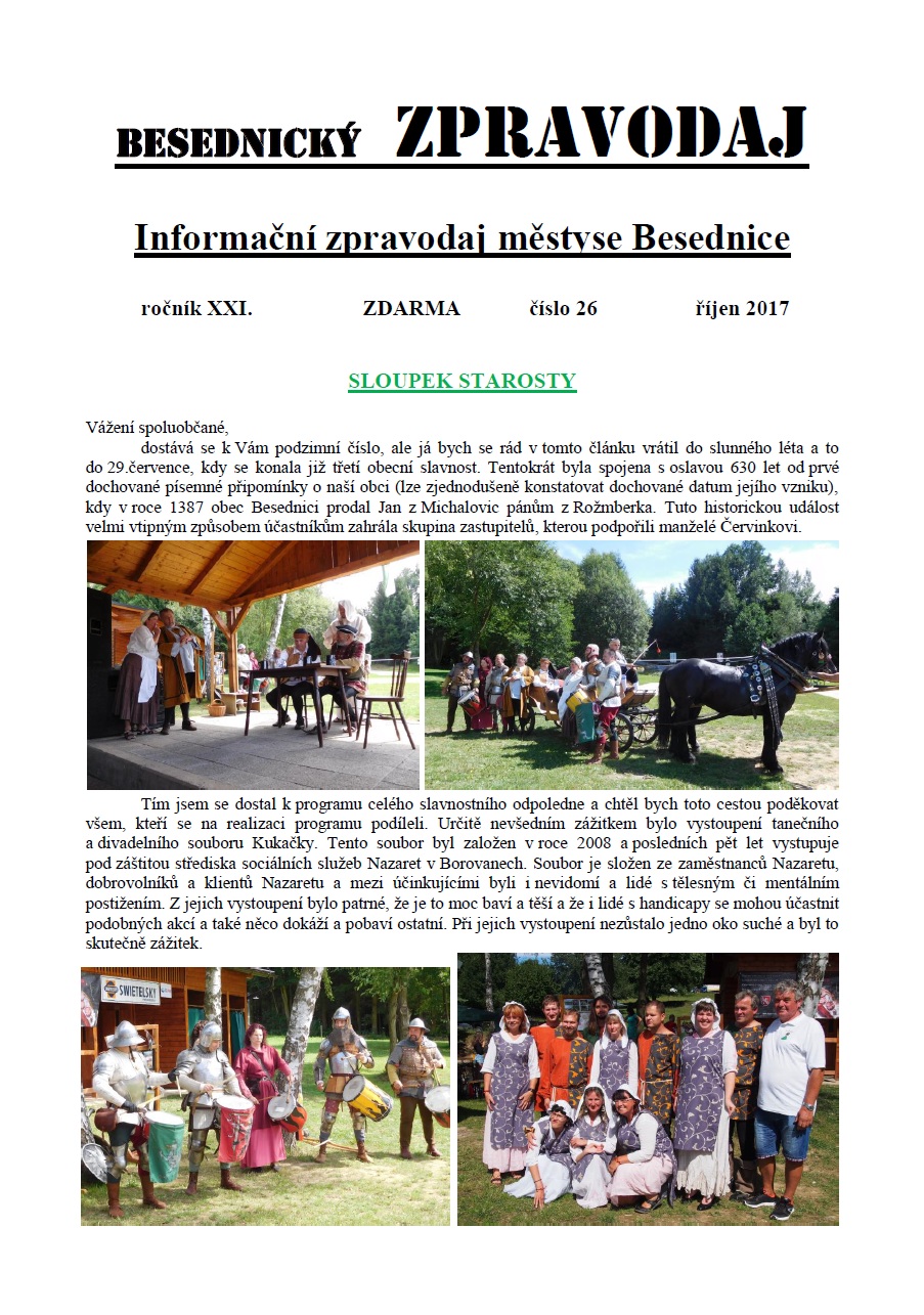číslo 26 - říjen 2017