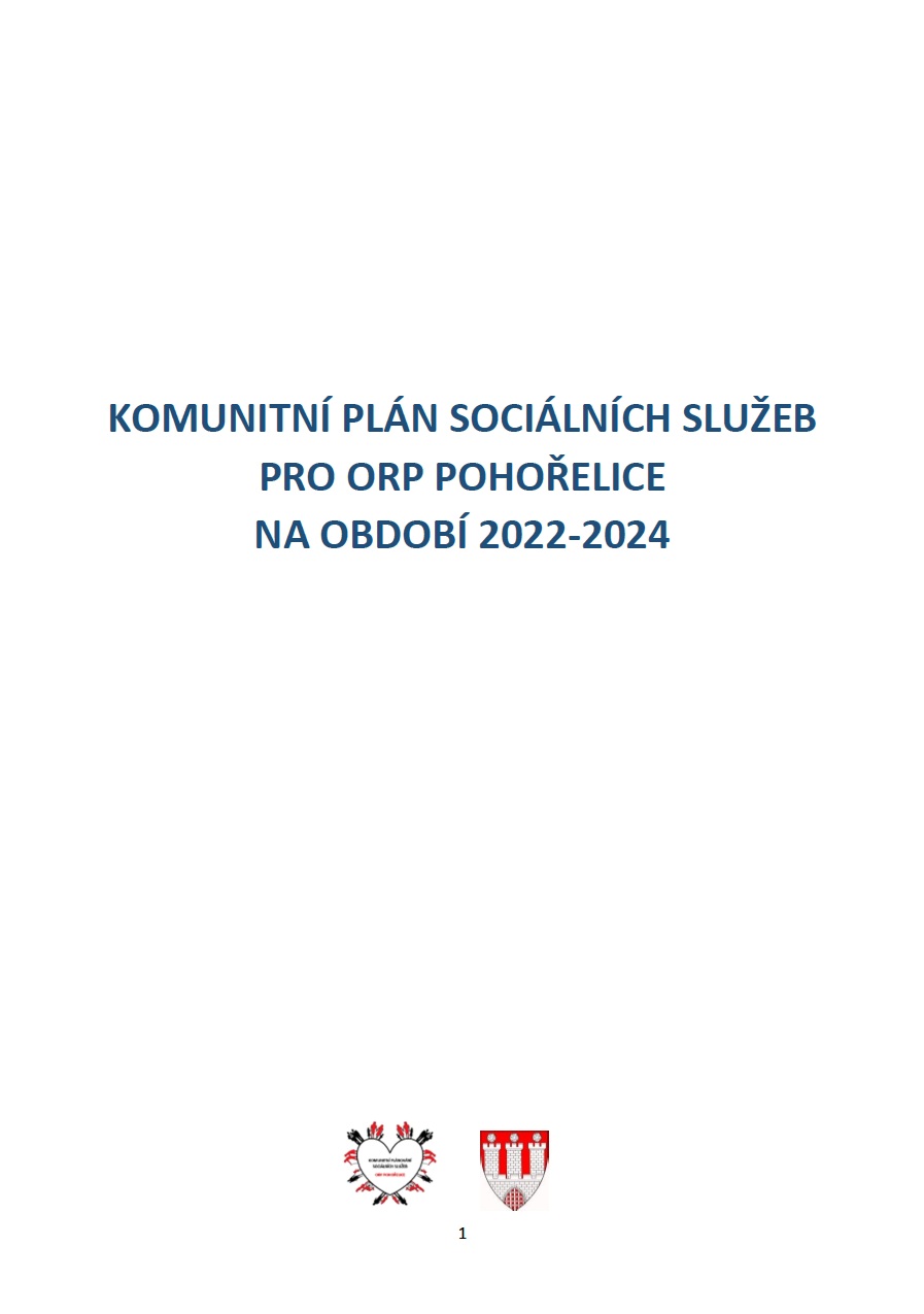 Komunitní plán sociálních služeb ORP Pohořelice 2022 – 2024