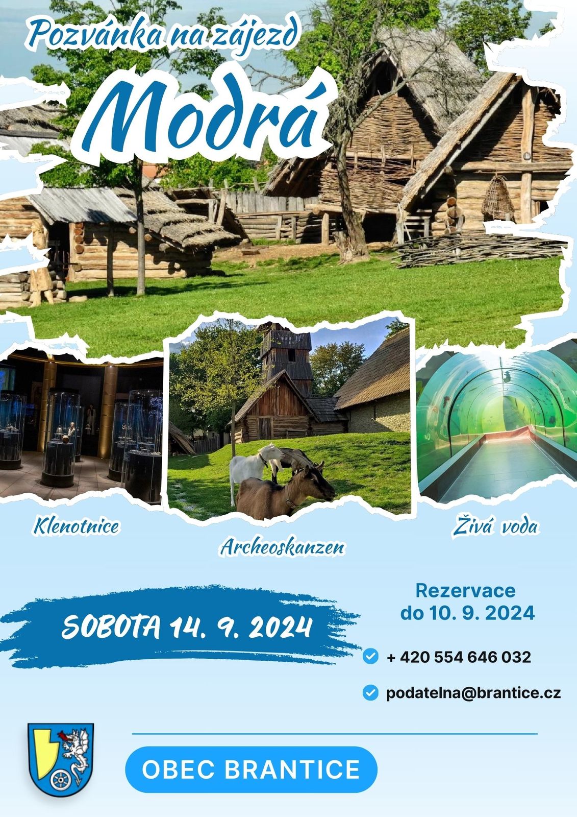 Náhledový obrázek článku: Pozvánka na zájezd do Archeoskanzenu Modrá