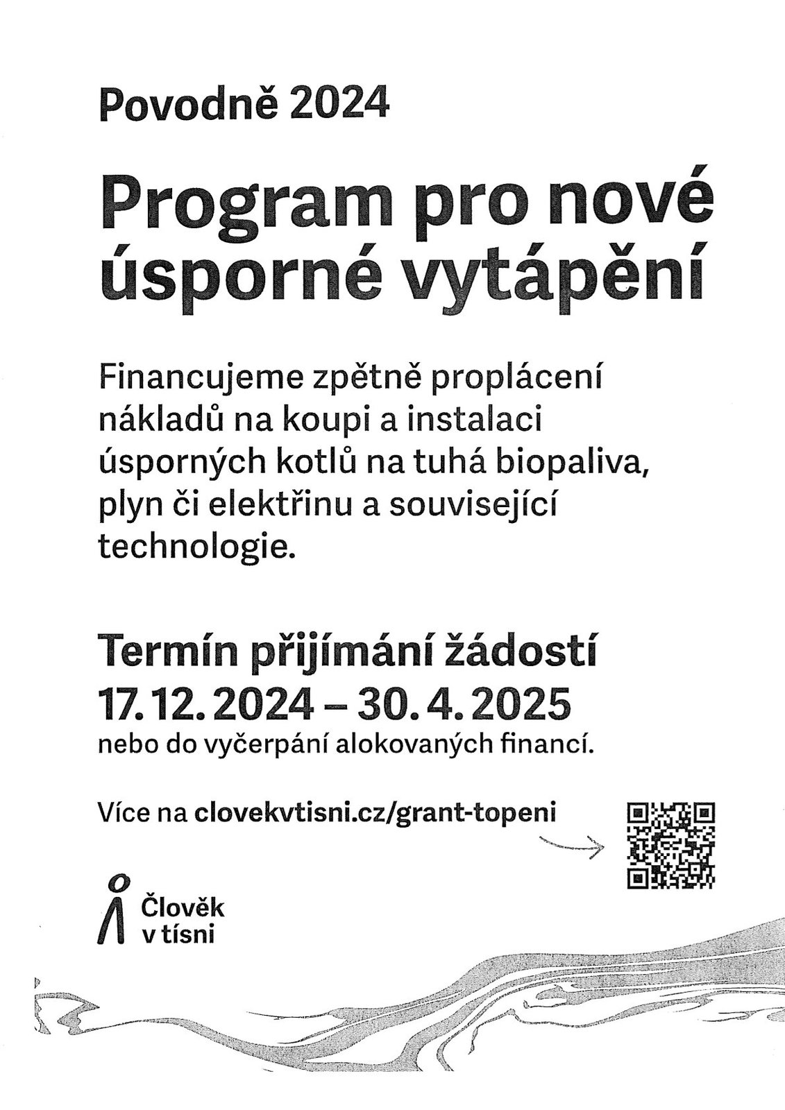 Náhledový obrázek článku: Člověk v tísni - Program pro nové úsporné vytápění
