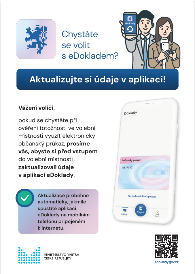 Náhledový obrázek článku: VOLBY 2025 - Chystáte se volit s eDokladem?