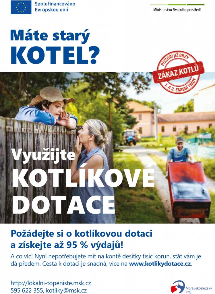 Náhledový obrázek článku: Využijte KOTLÍKOVÉ DOTACE