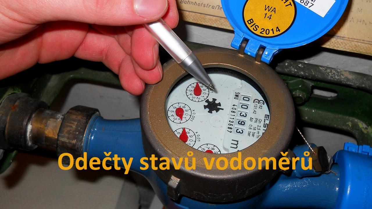 Náhledový obrázek článku: Odečty stavů vodoměrů