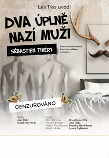 Náhledový obrázek článku: Divadelní večer v Branticích – „Dva úplně nazí muži“