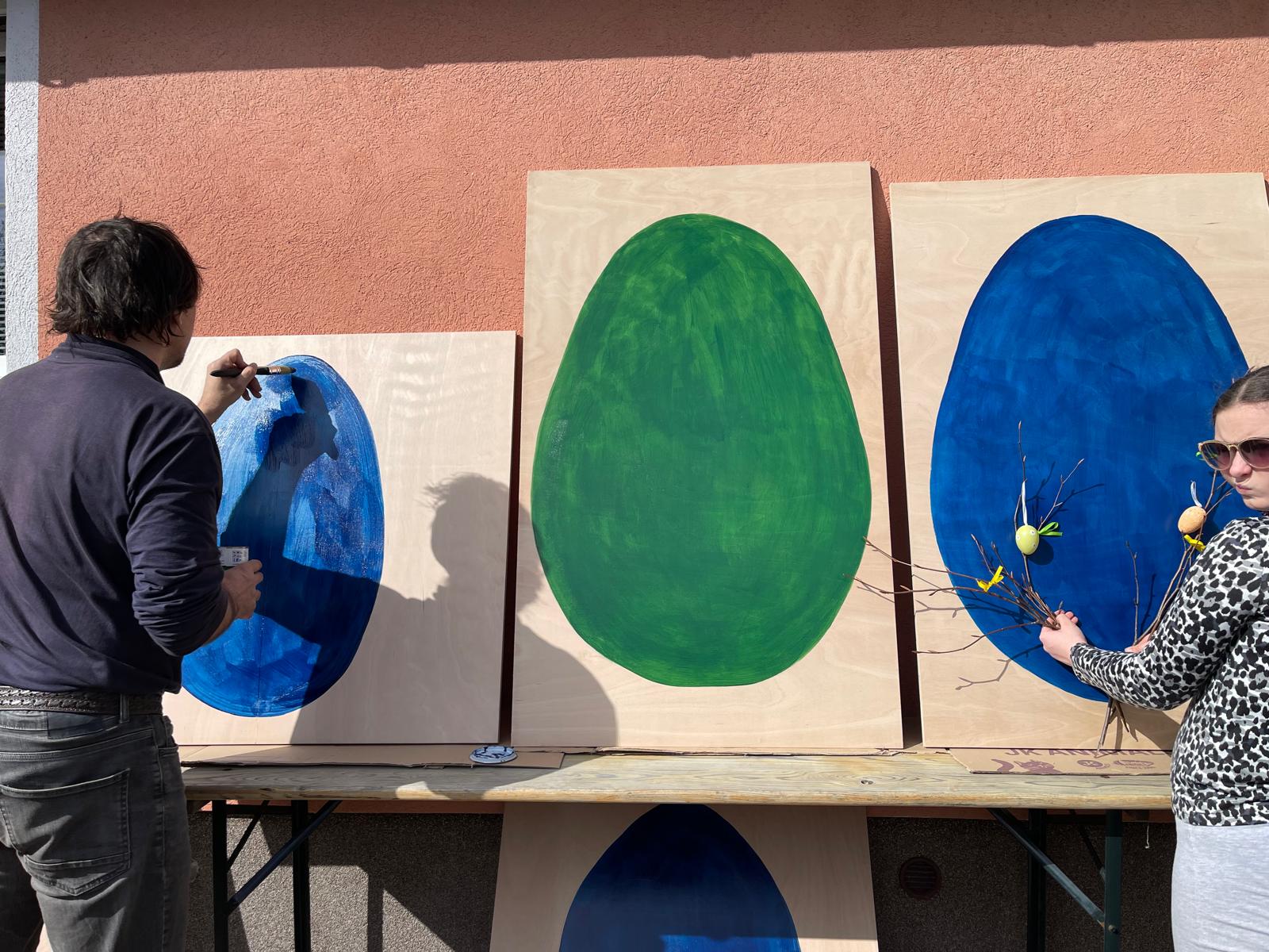 Náhledový obrázek článku: Obecní velikonoční výzdoba je na svém místě