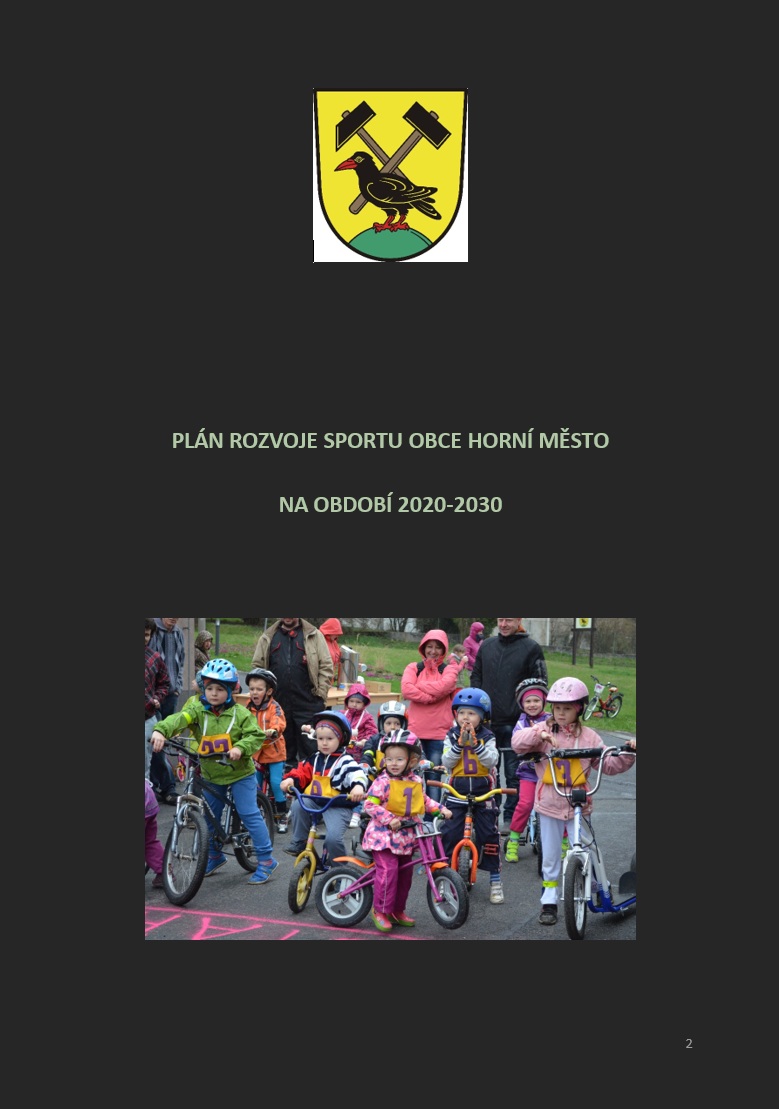 Plán rozvoje sportu Horní Město 2020 -2030