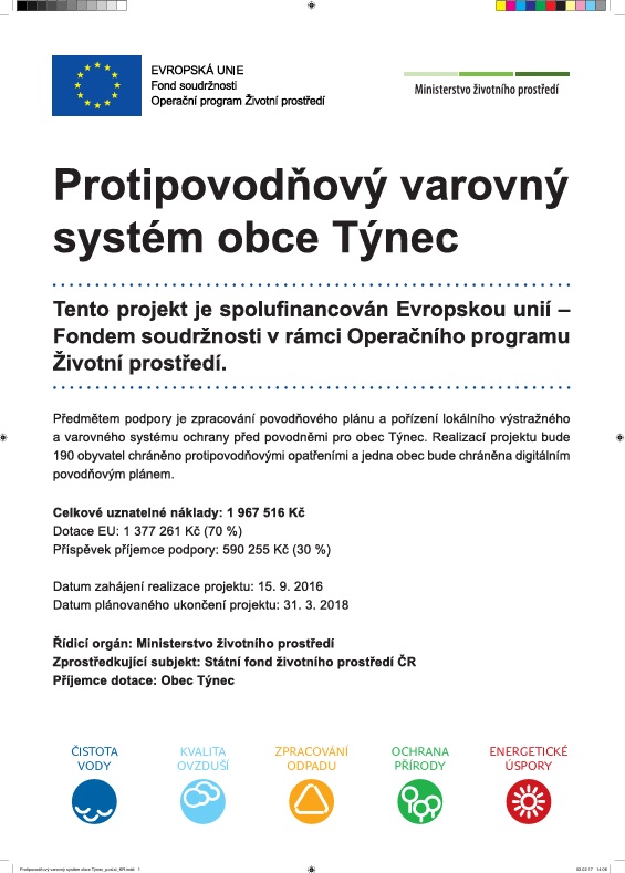 Protipovodňový varovný systém