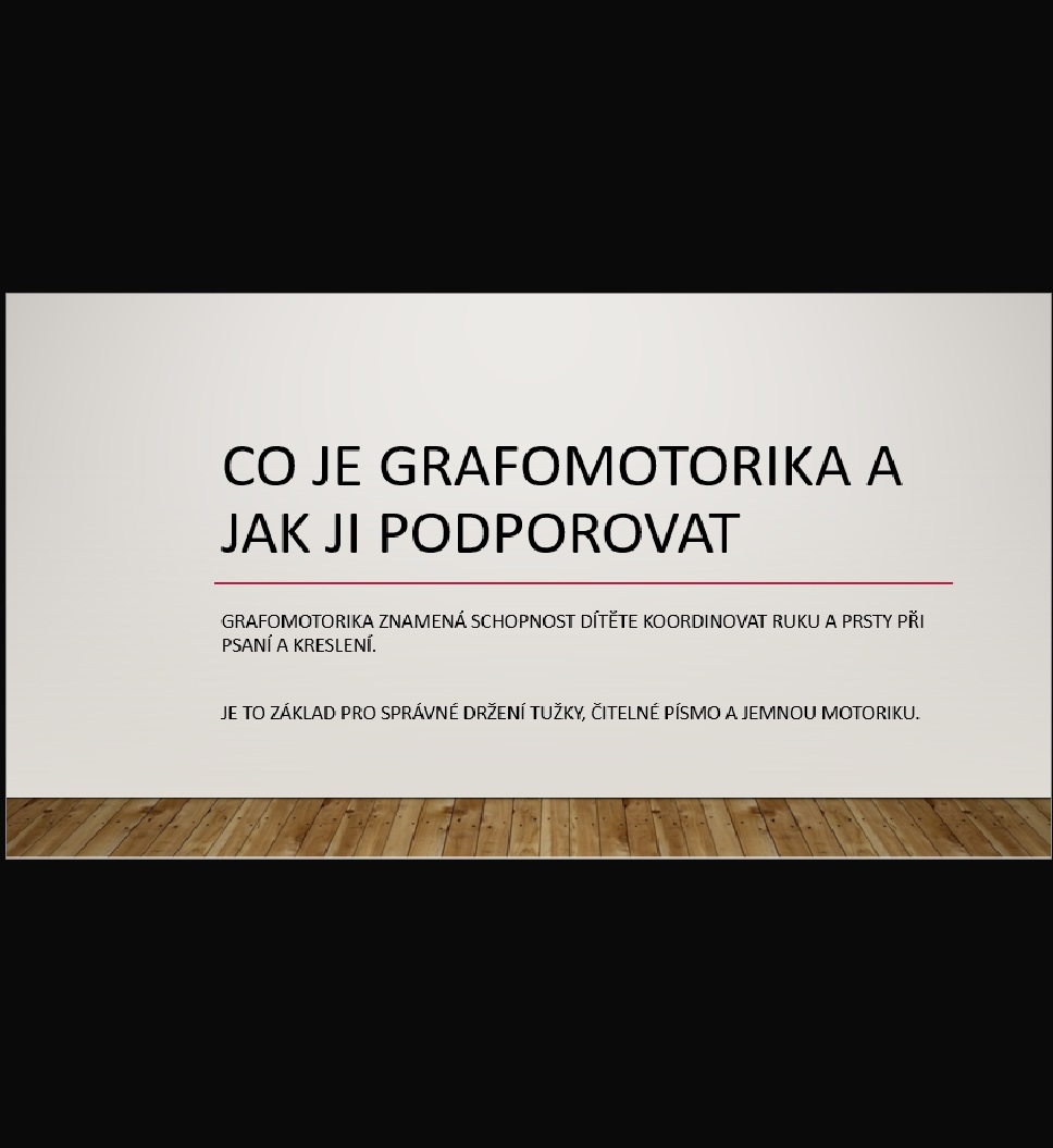 Co je Grafomotorika a jak jí podporovat