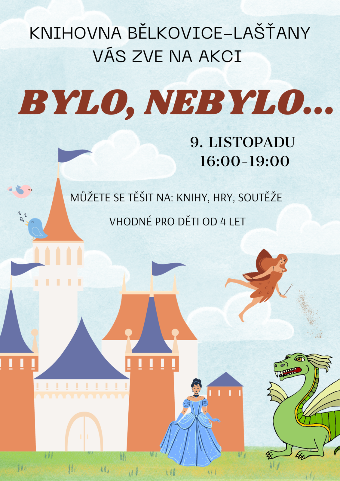 Náhledový obrázek článku: Pozvánka do knihovny na akci BYLO, NEBYLO