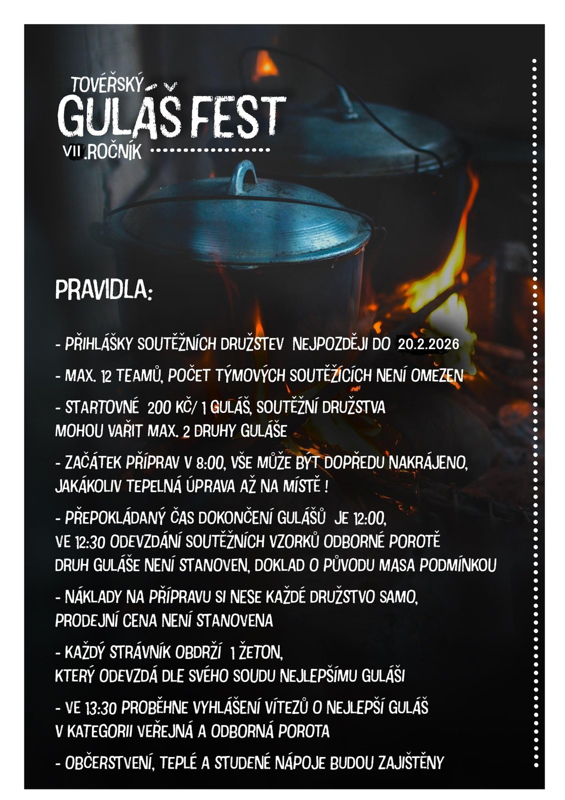 Náhledový obrázek článku: Gulášfest Tovéř