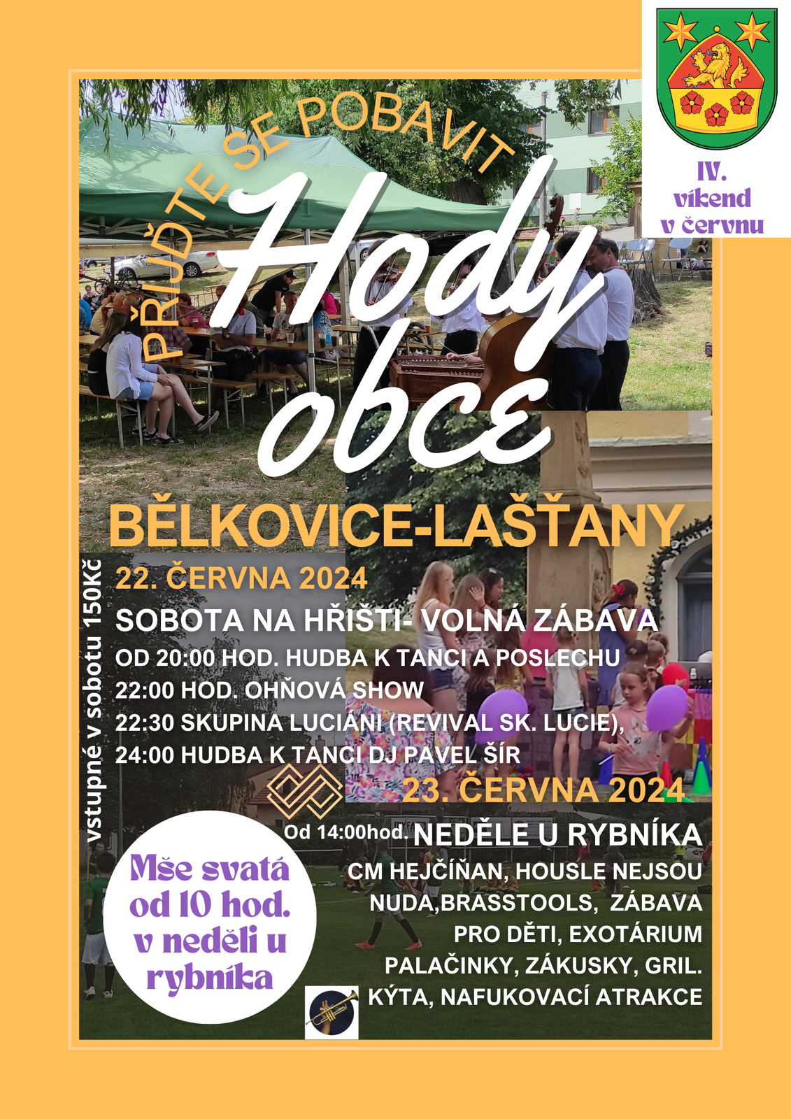 Náhledový obrázek článku: Hody obce Bělkovice-Lašťany