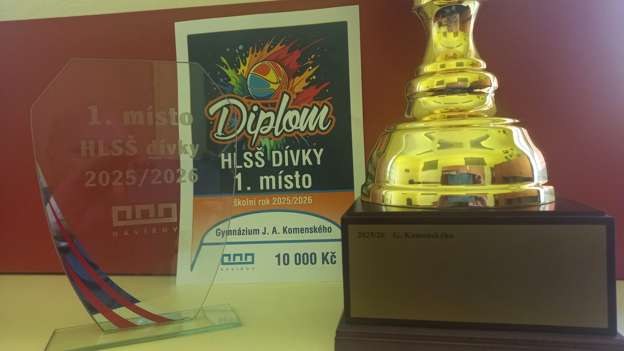 Naše děvčata (opět) vyhrála Havířovskou ligu středních škol