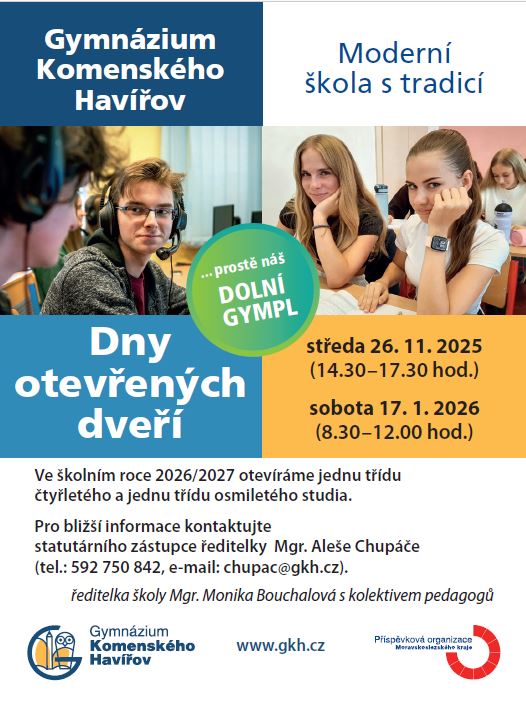 Dny otevřených dveří 2025/2026
