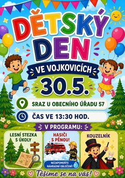 Náhledový obrázek článku: Den dětí 30.5.2026