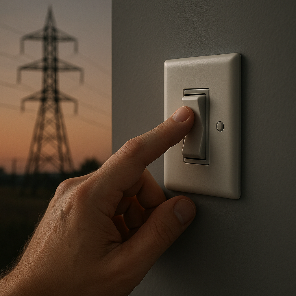 Náhledový obrázek článku: Odstávka -vypínání elekřiny dne 3.6.2026