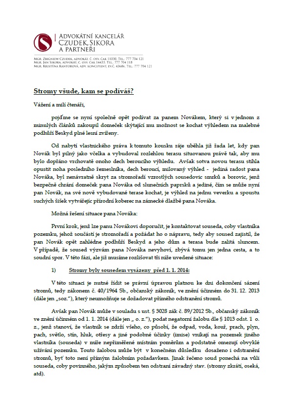 Sousedské spory